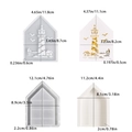 Silicone lighthouse and anchor house mold set for DIY resin or plaster decorations - Seaside House