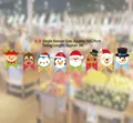 Ghirlanda natalizia di 3m con 8 disegni di cartoni animati tra cui Babbo Natale e renne - Stile cartone animato 2 2.8m