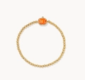 Bracciale di Perline Zucca Oro