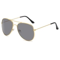 Gold Frame Grey Lens