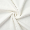 Close-up of soft white knitted fabric texture for women's cardigan and dress set - In Stock (1000g)