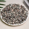 Polished natural mixed quartz stones in a white ceramic dish for home decor - Green Cherry Blossoms (7-9mm) 100g