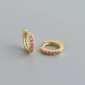 925 Silver / Ruby Red (Gold)