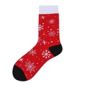38-46 / Red Snowflake Print (2215C)