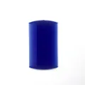 Peigne anti-puces bleu foncé double face pour le toilettage des chats et des chiens - Bleu foncé