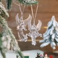 9cm / Transparent Angel (2 Pack)