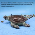 Realistic resin turtle figurine with detailed shell texture for garden micro landscape decor - Sea Turtle