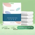 Thickened disposable white bath towel 70x140cm made of ultra-absorbent fiber for travel - Disposable Bath Towel Premium (70*140cm)