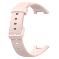 Pink silicone replacement wristband for Xiaomi Smart Band 7 Pro with buckle and adjust holes - Joyful Pink