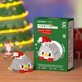 Christmas penguin mini building blocks model set with 175 pieces and retail box - Prone Christmas Penguin (175 PCS)