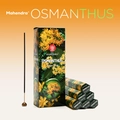 Mahendra Osmanthus incense sticks set with a floral box and a burning stick on a stand - Osmanthus