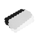Black honeycomb silicone ice cube tray with clear lid for food grade freezing use - 37 Cavity Honeycomb / With Lid / Black