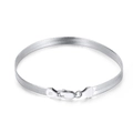 Classic S925 sterling silver flat snake bone chain bracelet with 4.5mm wide blade design - 16.5cm (4.5mm Width) / Silver
