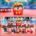 Coffret de magnets ping-pong en boîte mystère avec sept figurines d'athlètes mignons - Série Rencontre au Sommet / 1pc Aléatoire
