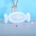 Detailed view of candy-shaped silicone mold for DIY resin candy dish and crafts - Candy Dish Silicone Mold