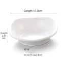 4 inch white melamine round sauce dish with 10.3cm diameter and 2.9cm height - 4 Inch Small Dish