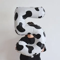 Cow print number 5 foil balloon for children's birthday party decor and celebrations - Cow Pattern Style