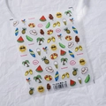 Selbstklebende Sommer-Nagelsticker mit Wassermelonen- und Eiscreme-Motiven - Sommerfreude (TS-2558)