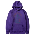 Lila Stay Salty Kapuzenpullover für Damen in Größe M mit Cowgirl-Grafikdruck Design - S / Oberteile / Lila (311)