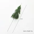 37cm artificial pine branch weighing 22g for Christmas floral decoration and crafts - 3-Section Pine Branch