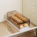 Organizzatore uova a due strati in grigio lusso per porta del frigorifero - Stile a Strati / Grigio Lusso