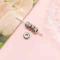 Gear Pattern Spacer Bead 7x7mm