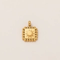 Square Sun Tag Pendant