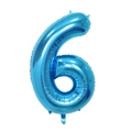 Número 6 Azul