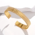 Oval Bead Relief Style (SZ013-Gold Color)
