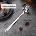 Long handle stainless steel slotted spoon with 7.3cm diameter for hot pot cooking - 7cm Hot Pot Skimmer