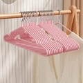 Pink non-slip solid manganese steel hanger with thickened 55g heavy duty design - 55g Thickened Dipped Style / Sakura Pink