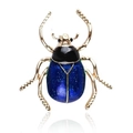 Coleottero Glitterato Cielo Stellato Blu Scuro