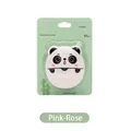 Pink panda shaped portable soap paper sheets with rose scent in compact box 50pcs - Pink Rose Panda (50 Pcs)