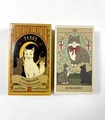 Cats Rule the Earth Tarot set with packaging box and Judgment card on white background - G84 Cats Rule the Earth Tarot Card Deck