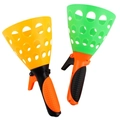 Set di giocattoli per lanciare palline con lanciatori gialli e verdi per bambini - Lanciatore Verde e Giallo (Palline Incluse)