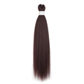 Extension de cheveux Easy Braids 26 pouces en dégradé brun rouge foncé fibre synthétique - Auburn Foncé (FR 33#)
