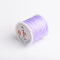 Roll of 72 gauge light purple braided nylon cord for DIY jewelry and knot making - Light Purple No.33 / A-Line/30 Meters