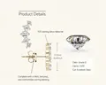 925 sterling silver gold plated curved moissanite stud earrings with D color VVS1 stones - 0.37ct+0.37ct / Gold