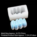 Stampo in silicone a onde per artigianato DIY con misure 9,2x5,5x4cm incluse - B302/Onda Larga / Trasparente