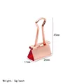 Rose gold metal binder clip 25mm size for stationery and paper organizing - 25mm (Rose Gold)
