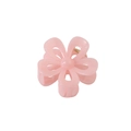 7cm holle roze bloem haarklem met metalen veer voor elegant dames haarstyling - Bulkverpakking / Roze