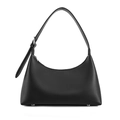 Sac sous le bras minimaliste noir avec boucle argentée et bandoulière réglable - 27*15*8cm / Noir