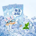 Patchs de gel rafraîchissants avec motif lapin pour soulager la chaleur, 2 pièces - Goût Menthe (Q255) / 2 Pcs/Sac