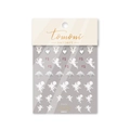 Détail des stickers à ongles 3D en relief style Rococo avec motifs anges et cœurs - Ange Cupidon avec Cœur (ROCOCO-03)