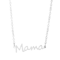 Mama Letter Style Silver