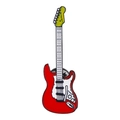 Red and Yellow Electric Guitar Style