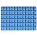 Blue 77-cavity gummy bear silicone mold for chocolate, candy and ice cube making - Blue Bear
