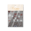 Halloween nail art stickers WY-08 met rood bloed, spinnenwebben en skelet ontwerpen - Halloween Skelet (wy-08)