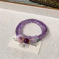 2# Amethyst Agate Bracelet