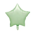 Ballon en forme d'étoile vert clair en film d'aluminium pour décoration de fête - Pentagramme / Vert Olive Rétro
